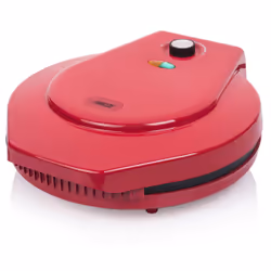 Princess 115001 Four à pizza, 1 pizza(s), 30 cm, Rouge, 1450 W, 220 - 240 V, 155 mm