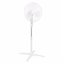 Tristar VE-5893 Ventilateur, Ventilateur à lame domestique, Blanc, Sol, 53,48 dB, 1250 tr/min, 40 cm