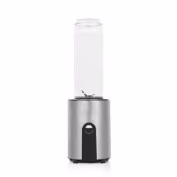 Princess 01.217401.01.001 Blender To Go, Mélangeur de table, 0,6 L, Fonction d'impulsion, 1 m, 300 W, Noir, Acier inoxydable, ...