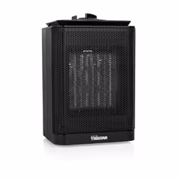 Tristar KA-5013 Chauffage électrique (céramique), Chauffage de ventilateur électrique, Vitrocéramique, Intérieure, Sol, Noir, ...