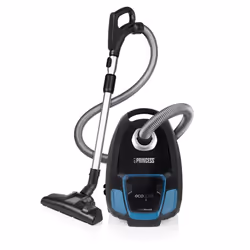 Princess 335010 Aspirateur EcoQuiet, 450 W, Aspirateur réservoir cylindrique, Sec, Sac à poussière, 3 L, HEPA