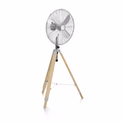 Tristar VE-5805 Ventilateur métallique sur pied, Ventilateur à lame domestique, Argent, Bois, Sol, Métal, 67,48 dB, 1250 tr/m ...