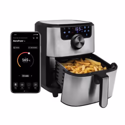 Princess Airfryer numérique connectée - Livre de recettes numérique à télécharger & application gratuits - Friteuse à air chaud 4,5L - 1 500W - Vue supplémentaire 17