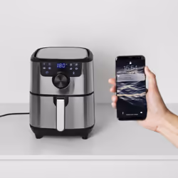 Princess Airfryer numérique connectée - Livre de recettes numérique à télécharger & application gratuits - Friteuse à air chaud 4,5L - 1 500W - Vue supplémentaire 25