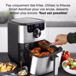 Princess Airfryer numérique connectée - Livre de recettes numérique à télécharger & application gratuits - Friteuse à air chaud 4,5L - 1 500W - Vue supplémentaire 34