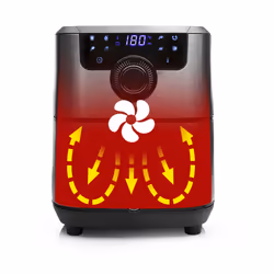 Princess Airfryer numérique connectée - Livre de recettes numérique à télécharger & application gratuits - Friteuse à air chaud 4,5L - 1 500W - Vue supplémentaire 9