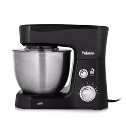 Tristar MX-4830 Robot pâtissier, Robot mixer, Noir, Acier inoxydable, Batteur, Pétrisseur, Mélange, Mélange, 2 m, 3,5 L, Bout ...
