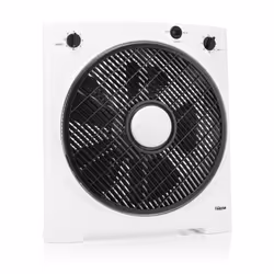 Tristar VE-5858 Ventilateur box, Ventilateur à lame domestique, Noir, Blanc, Sol, Plastique, 59,16 dB, 1 m³