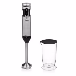 Tristar MX-4828 Mixeur plongeant, Mélangeur par immersion, 0,7 L, Pileur de glace, 1000 W, Noir, Acier inoxydable