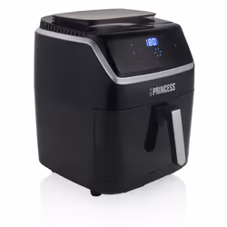Princess Airfryer multicuiseur noir - Cuiseur vapeur et friteuse à air chaud - Livre de recettes numérique à télécharger - 6, ...