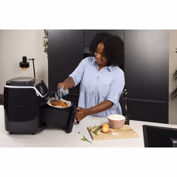 Princess Airfryer multicuiseur noir - Cuiseur vapeur et - Livre de recettes numérique à télécharger - Friteuse à air chaud 6,5L - 1 700W - Vue supplémentaire 23