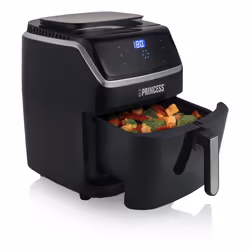 Princess Airfryer multicuiseur noir - Cuiseur vapeur et - Livre de recettes numérique à télécharger - Friteuse à air chaud 6,5L - 1 700W - Vue supplémentaire 8