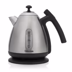 Tristar Bouilloire numérique WK-3403, 1,7 L, 2200 W, Noir, Acier inoxydable, Acier inoxydable, Thermostat réglable, Indicateu ...