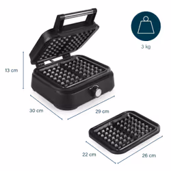 Princess 132398 2 gauffre(s) 1500 W Noir - Vue supplémentaire 10