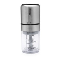 Princess 221080 hachoir électrique 0,5 L 350 W Noir, Acier inoxydable, Transparent