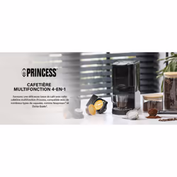 Princess 249450 Machine à Café Multi-Capsules Inox 4 en 1 1450 W - Vue supplémentaire 31