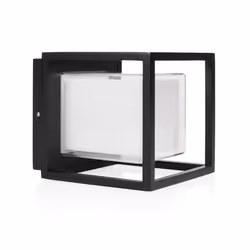 Smartwares OOL-50014, Éclairage mural extérieur, Noir, Aluminium, IP44, LED, 12 W