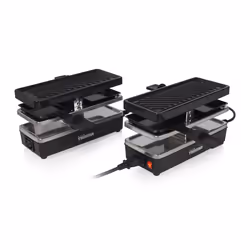 Tristar RA-2742 Set d'appareils à raclette interconnectables, 800 W, 220 - 240 V, 50 / 60 Hz, 4 pièce(s), 2 pièce(s), 2 zone( ...