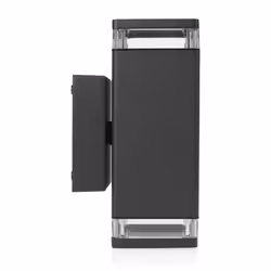 Smartwares OOL-50019 éclairage extérieur Éclairage mural extérieur GU10 5 W Noir