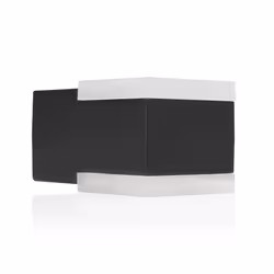 Smartwares OOL-50020, Éclairage mural extérieur, Noir, Aluminium, 8 W, 25000 h, 120°