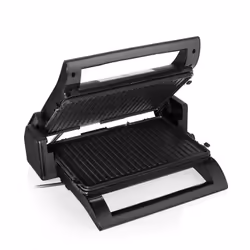 Princess 01.112530.01.001 Multi-gril 2-en-1, Noir, Plastique, Acier inoxydable, Rectangulaire, Boutons, 315 x 215 mm, 215 °C