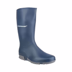 Dunlop K254711 - Bottes imperméables en PVC - Enfant unisexe (Bleu)