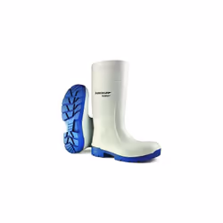 Botte de sécurité destinée à l'agroalimentaire.Tige en PU PUROFORT®.Embout en acier 200 J.Protection des métatarses.Semelle P ...