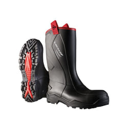 Dunlop - Botte de sécurité Purofort+ Rugged,Taille 44, noir