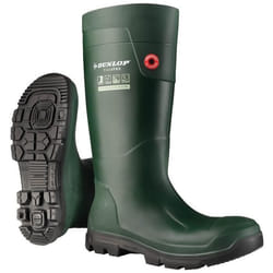 Botte de sécurité - DUNLOP - Purofort - Vert - Adulte - Caoutchouc