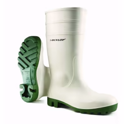 Bottes aggro GASTON MILLE PVC - Dunlop - S5 SRA - BODJ3 - Botte entièrement en PVC Adhérence excellente grâce à une semelle r ...