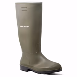 Bottes de pluie PVC Selenium ○ Tige en PVC vert ○ Semelle extérieure PVC noir ○ Doublure Polyester