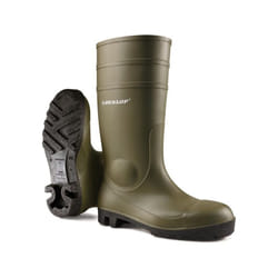 Botte verte avec embout en acier taille 40 DUNLOP 142VP40