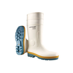 Dunlop - Bottes tricolour blanches S4 - 39