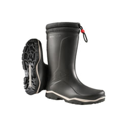 Dunlop - Bottes imperméables K400061 Blizzard avec doublure en fourrure, noires 42
