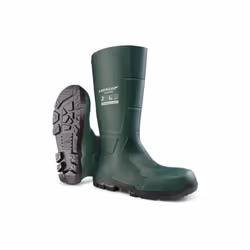 Les bottes de travail en PVC Dunlop NA0KL01 04 AN SRC font partie de la collection Jobguard Full Safety que l'entreprise prop ...