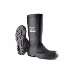 Les bottes de travail en PVC Dunlop NA2HD01 S5 SRC font partie des nouveaux modèles de la collection Jobguard Full Safety pro ...