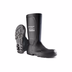 Les bottes de travail en PVC Dunlop NA2HD01 S5 SRC font partie des nouveaux modèles de la collection Jobguard Full Safety pro ...
