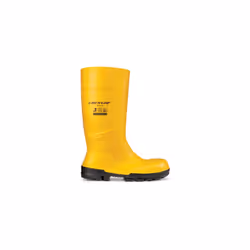 Dunlop Work-it Safely Matériau PVC facile à nettoyer Ajustement et soutien améliorés Conception du talon absorbant l'énergie  ...