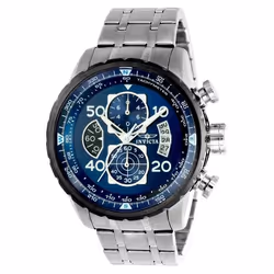 Montre - INVICTA - Aviator 22970 - Quartz - Acier inoxydable - 48 mm - Bleu