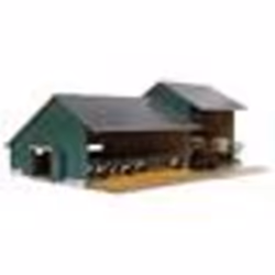 Clapier - VAN MANEN - 610200 - Bois - Échelle 1:32 - Avec atelier de tracteur