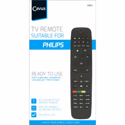 Cavus CRC4, TV, Appuyez sur les boutons, Noir