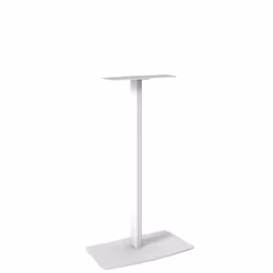 Cavus CSDH250W support de haut-parleurs Sol, Sol Aluminium Blanc