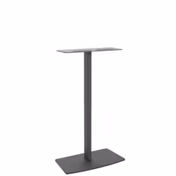 Cavus CSDH350B support de haut-parleurs Sol Aluminium Noir