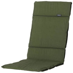Coussin de siège en fibre Panama 125x50 cm vert Madison