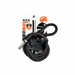 AXA 5011594 Antivol pour bicyclettes Noir 1500 mm Anneau de verrouillage