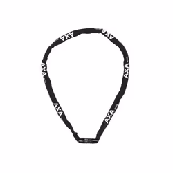 AXA 5011517, Antivol à chaîne, Noir, Blanc, Acier, 1200 mm, 3,5 mm, Carte
