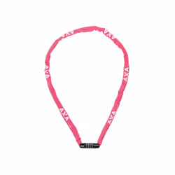 AXA 5011515, Antivol à chaîne, Noir, Rose, Acier, 1200 mm, 3,5 mm, Carte