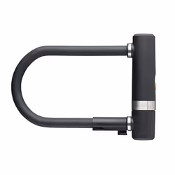 AXA 5011635, Verrou en U, Noir, Acier, Clé, 360 mm, 1,7 cm