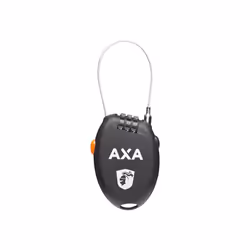 AXA 5011597, Antivol, Noir, Orange, Plastique, Acier, 53 mm, 1,6 mm, Carte