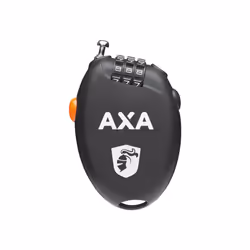 AXA 5011597 Antivol pour bicyclettes Noir, Orange 53 mm